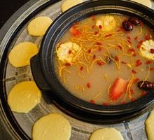Lotus Root Stewed with Preserved Pork Ribs