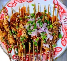 Charcoal-Grilled Pork Kidney Slices