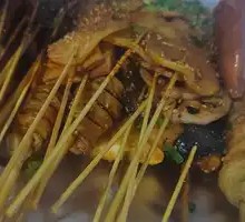 Grilled Tripe Skewers