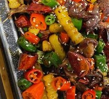 Braised Rabbit Stomach with Duck Tongue