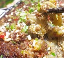 Crispy Meat-Seasoned Eggplant