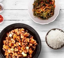 Spicy Oil Rabbit Cubes