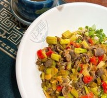 Dry-Mixed Chicken Offal Noodles