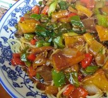 Beef and Potato Noodles