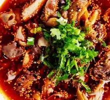 Spicy Chicken in Broth