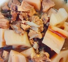Bones Stewed with Lotus Root