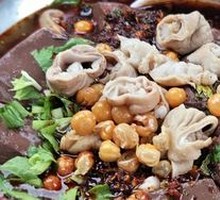 Fatty Intestine with Blood Curd