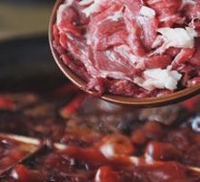 Sliced Beef with Green and Red Peppers