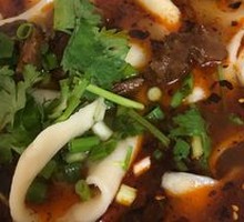 Beef Noodles with Beef Topping