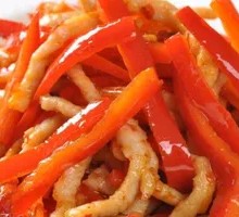 Red Pepper Shredded Pork Rice Bowl