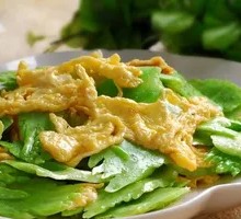 Bitter Melon with Eggs