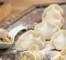 Black Pork Cucumber Shrimp Dumplings