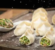 Black Pork and Chive Dumplings