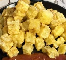Golden Crispy Potato Nuggets