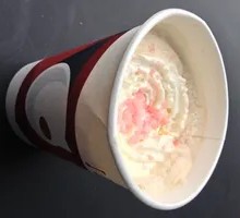 桃花满满风味抹茶拿铁