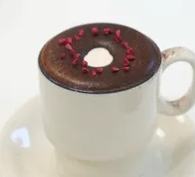 Raspberry Chocolate Doughnut