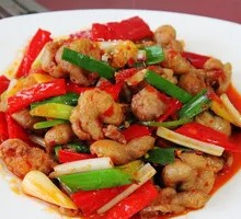Spicy Pepper Pork Intestines