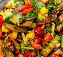 Pork Ribs with Fresh Shrimp