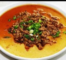 Minced Meat Steamed Egg