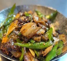 Stir-fried Pork with Green Onions