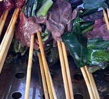 Blood皮菜 with猪Liver