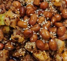 Spicy Rabbit Cubes in Red Oil