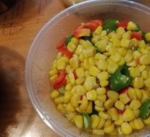 Green Pepper and Corn