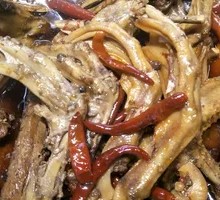 Spicy Braised Duck Feet
