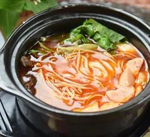 Sichuan-style Fish Balls in Chili Noodles