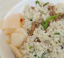 青椒肉丝炒饭