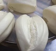 Steamed White Flour Bun