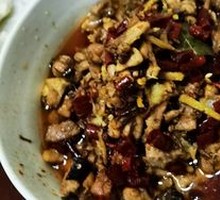 Bamboo Shoots and Chicken Offal with Green Pepper
