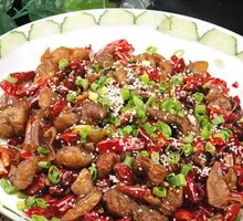 Braised Pork Intestines with Spicy Flavor