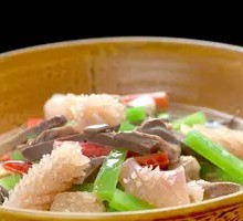 Mixed Squid Dish