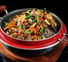 Stir-Fried Turtle with Crispy Pork Bones