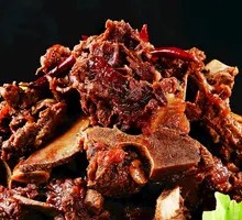 Hand-Grabbed Pork Bone