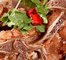 Spicy Braised Lamb Spine