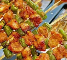 Grilled Chicken Gizzards