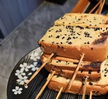 Trendy Grilled Bread Skewers