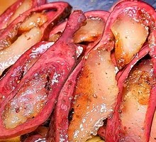 Gold and Silver Pork Liver