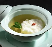 Clear Soup Chicken Bean Flower