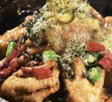 Braised Chicken Feet with Mini Ginger in Tiger Skin Style