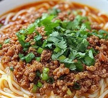 Dan Dan Noodles with Pork Sauce