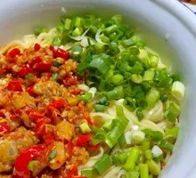 Spicy Pepper Beef Noodles