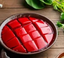Braised Duck Blood