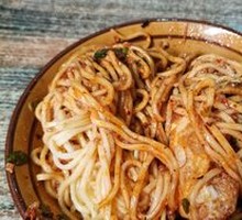 Crispy Shao Wide Noodles