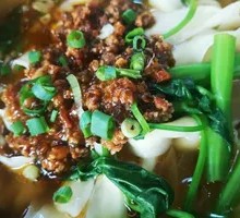 Clear Soup Mixed Sauce Knife-Sliced Noodles