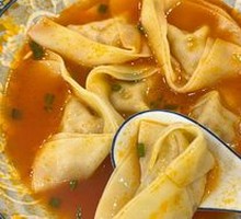 Tomato-flavored Dumplings