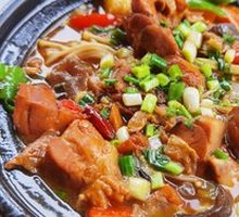 Stewed Chicken with Brown Sauce