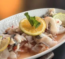 Lemon Spicy Black Bass Slices